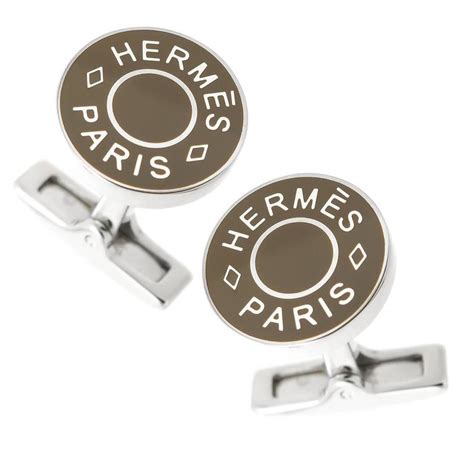 hermes cufflinks blue|hermes cufflinks for men.